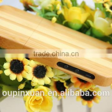 Promotion new product bamboo phone case ,Bamboo cell phone case