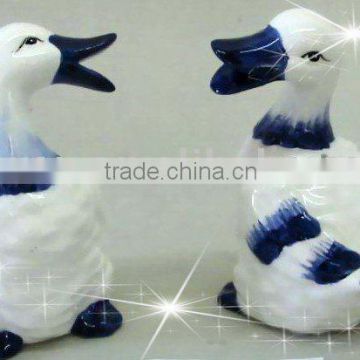 ceramic duck shaker set