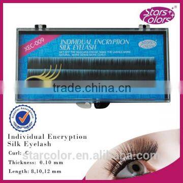 wholesale individual silk eye lashes private label individual black lash extensions