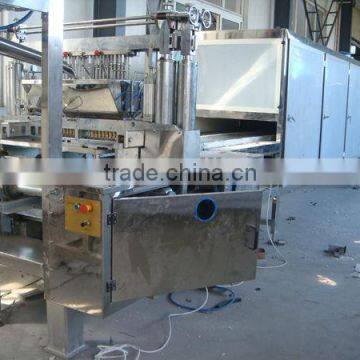soft milky candy depositing forming machine and cooling tunnel