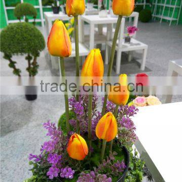 Manufacturing artificial flowers with led light for decoration with competitive price