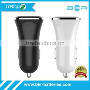Portable Car Charger Adapter 2 USB Ports for Mobile Phone photo-5