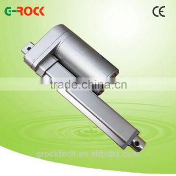 High torque low rpm micro electric actuator 12v with 2500N