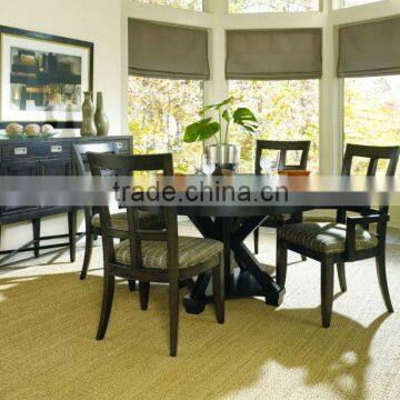 HDTS110 customize round table and 4 pieces of chairs