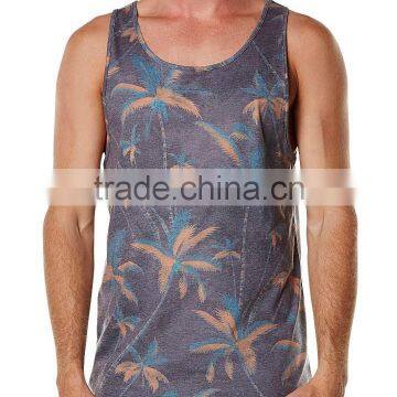 100% cotton Wholesale wear cotton gym singlets