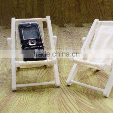 beach chair shaped mobile phone holder
