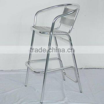 Bar Furniture Good Quality Commercial Use Logo High Aluminum Bar Chair YC018