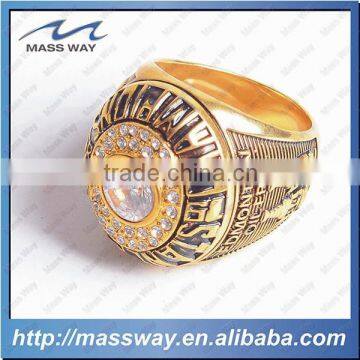 wholesale custom USA brass alloy antique copper ring