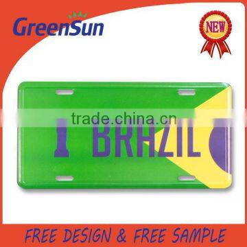 New product Fashion design japan car license plate