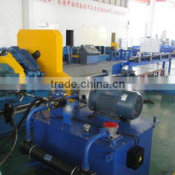 Welded tube cutting machine