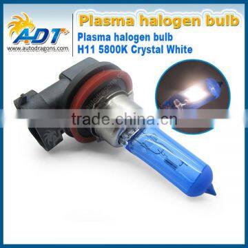 High quality products plasma halogen headlight H11 5800k crystal white for cars