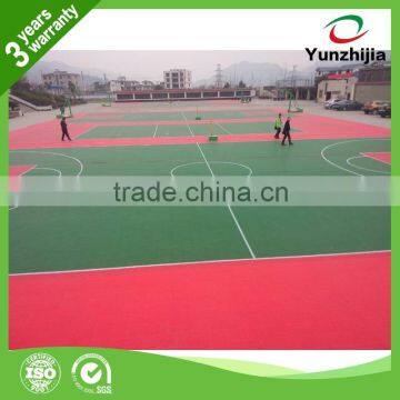 Double Layers Interlocking Plastic Sport Court Flooring photo-6