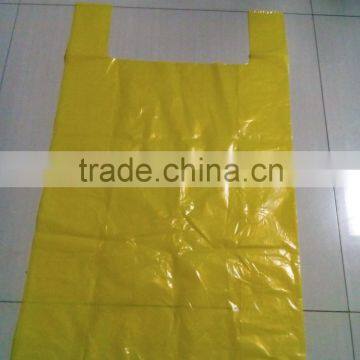 large size yellow plastic singlet bags