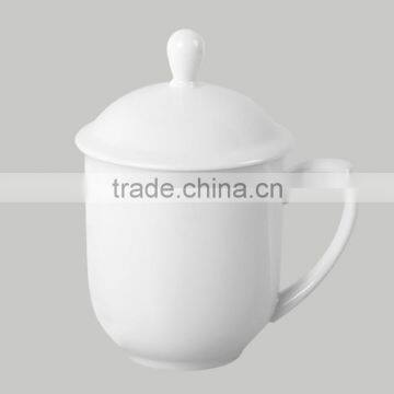 factory customize plain white coffee mugs, plain ceramic coffee mugs with lid