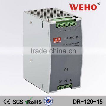 24 month warranty 120w 15v 5v ac/dc switching power supply