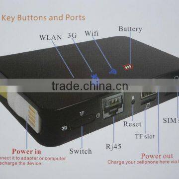 3G Router With Wifi Media Player and Power Bank 5200mA photo-4