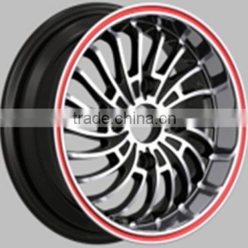 pink alloy aluminum rims for cars