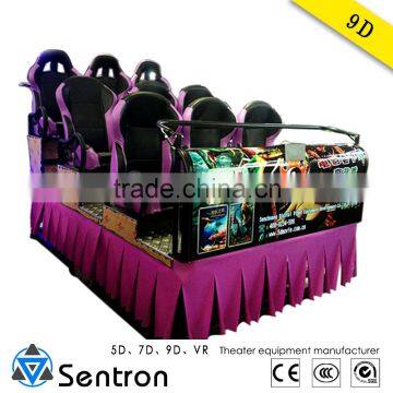 6 Seats 5D Cinema Simulator Equipment for Amusement Park 5D Mini Theater photo-3