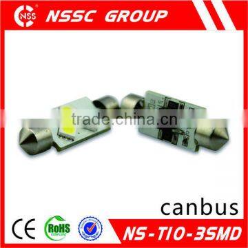 12V DC T10-5050-3SMD Canbus Error Free Led Signal Turn Lights