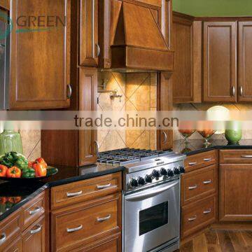 Popular American style solid wood kitchen cabinet