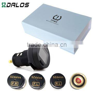 digital internal external 4 or 6 sensors for car orange tpms sensor 433.92 mhz