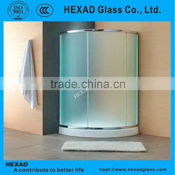 High Quality 8 mm Blue Acid Etched Glass with ISO Certificate