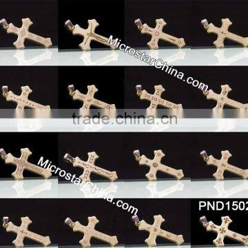 202L Wholesale Cheap Cross Stainless Steel Pendant For Birthday Gift photo-3