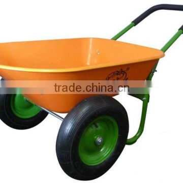 double wheel wheelbarrow/wheel barrow