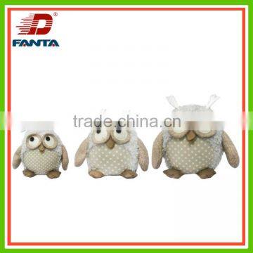 Nice hot selling cutie clothware Christmas owl for gifts with 3 sizes