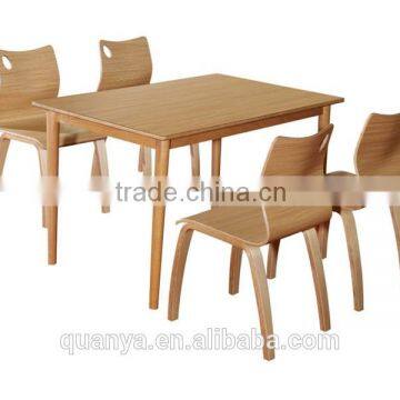 Pure Solid Wooden Dining Set for Home/restaurant