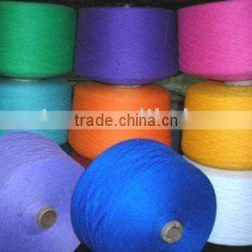 100% polyester close virgin spun yarn 30s