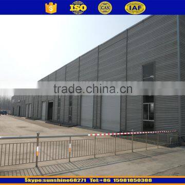 steel structure frames construction factory