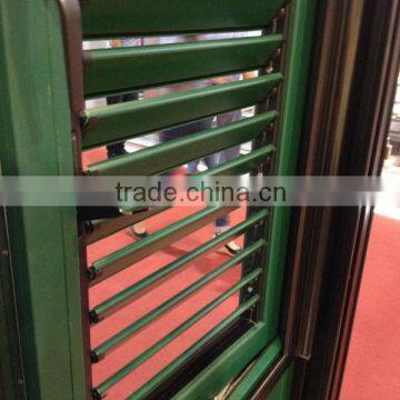 Powder Coated aluminium shutter window profile