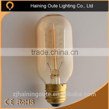 $0.65 Clear glass filament bulb ST64 40W 60W e27 e26 edison bulb for decoration,e27 220v edison bulb