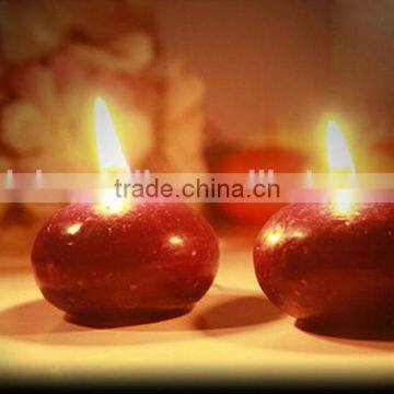 color scented floating candle/wedding decoration candle lighter