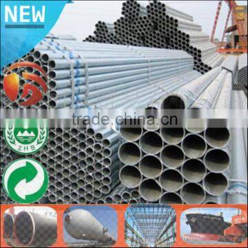 Low Price Large Stock Hot dipped Galvanized steel pipe/rectangular steel pipe tube 12mm diameter 35#