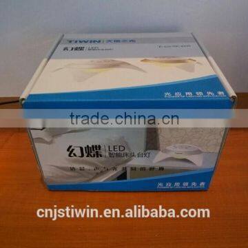TIWIN Magic Butterfly 5w Dimmable Touch Sensor Clock Smart Led Table Lamp photo-5