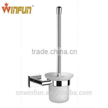 Solid Brass Chrome Finish Toilet brush holder, Bathroom Hardware Product,Bathroom Accessories FM-3188