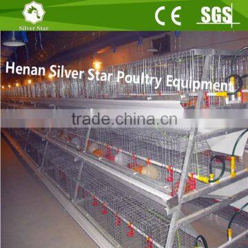 Chicken rearing cage, chicken farm cage for egg laying hens