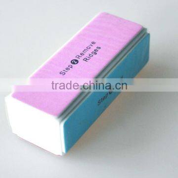 OEM custom portable 4 sides nail buffer block nail polish buffer manicure tools nails factory