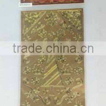 Marry Christmas Pigeon_ Bells_ Bronzing Sticker photo-3