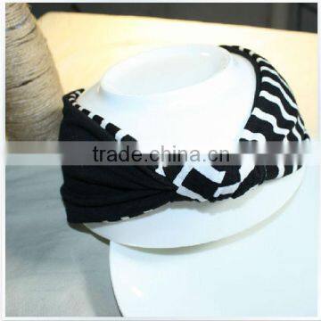 Sya super elastic fabric hand made hair wrap jewelry