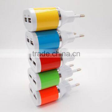 Made in China Commercial Use With IT Equipment Direct Charge Small Rapid Charging Wall Dual Port USB Replenisher Charger