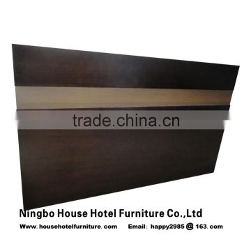 hotel furniture king headboard with laminate strip