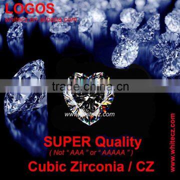 SUPER QUALITY CUBIC ZIRCONIA HAND CUT WHITE CZ, CZ STONES HEART SHAPE SYNTHETIC DIAMONDS LOOSE GEMSTONE ( NOT MACHINE CUT CZ )