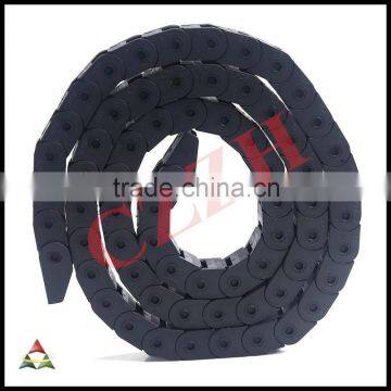 Plastic Flexible Wire Cable Carrier Drag Chain Black 15x15mm