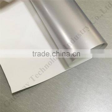 210mic High Quality White Opaque PET Film With Silver Back photo-5