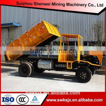 Four Wheel Dump Electric Cargo Vehicle for Farm photo-2