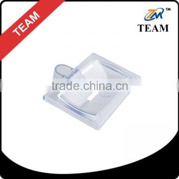 TM-6047 ABS PLASTIC clear Bathroom accessories transparent Soap dish