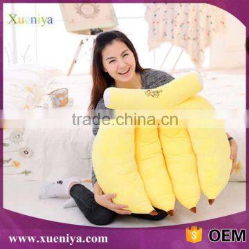 Soft cotton toys cartoon funny banana plush fruit toys